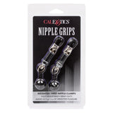 Calexotics Nipple Grips Swing Weighted Twist Nipple Clamps Adjustable Pinch Fetish Play BDSM
