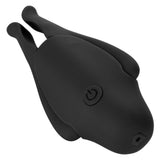 CalExotics Nipple Play Nipplettes Vibrating Black Nipple Clamps USB Rechargeable Wireless BDSM Teasers