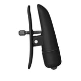 Calexotics Nipplettes Vibrating Adjustable Black Nipple Clamps BDSM Arousal Orgasm Sex Aid