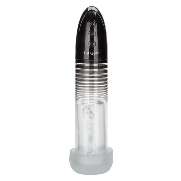 CalExotics Optimum Series Automatic Smart Pump Penis Enlarger Suction Enhancer Length Girth Masturbator