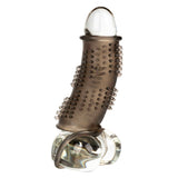 Pleasure Enhancer Penis Sleeve Girth Length Cock Cage Sheath Tickler