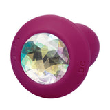 CalExotics Power Gem Vibrating Petite Crystal Probe Butt Plug Anal Vibrator USB Sex Toy