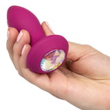 CalExotics Power Gem Vibrating Petite Crystal Probe Butt Plug Anal Vibrator USB Sex Toy