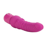 CalExotics Power Stud Curvy Vibrator Pink Waterproof Realistic Penis 3 Speed Pleasure Sex Toy