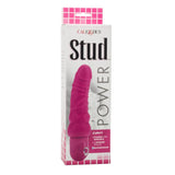 CalExotics Power Stud Curvy Vibrator Pink Waterproof Realistic Penis 3 Speed Pleasure Sex Toy