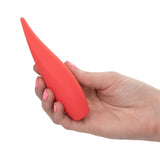 CalExotics Red Hot Ember Flame Vibrator Soft Flicker Clitoral Tongue Massager Fun Sex Toy