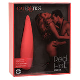 CalExotics Red Hot Ember Flame Vibrator Soft Flicker Clitoral Tongue Massager Fun Sex Toy