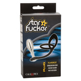 CalExotics Star Fucker Teardrop Jewel Metal Butt Plug Cock Ring Anal Probe Gem Orgasm Enhancer Male Sex Toy