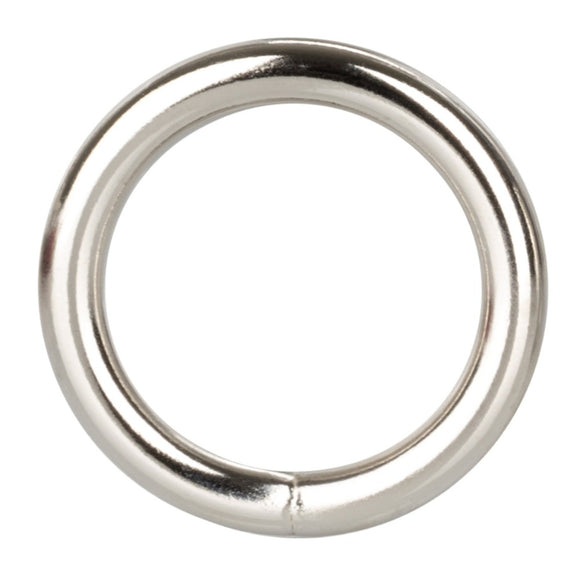 Calexotics Stainless Steel Silver Cock Ring Small Size Erection Band
