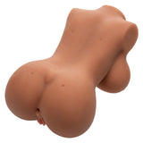 Calexotics Stroke It Body Banger Brown Skin Masturbator Realistic Pussy Breasts Anal Sex Toy