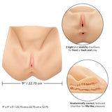 CalExotics Stroke It Life Size Pussy Ivory Skin Missionary Position Realistic Anal Sex Masturbator