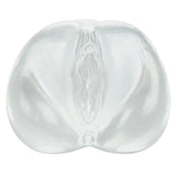 CalExotics Stroke It Tight Pussy Clear Sleeve Masturbator Jelly Vagina Lips Realistic Stroker Sex Toy