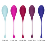 CalExotics Tighten & Tone Kegel Training 5 Piece Set Pelvic Floor Muscle Weight Exercise Kit