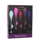 CalExotics Tighten & Tone Kegel Training 5 Piece Set Pelvic Floor Muscle Weight Exercise Kit