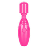 CalExotics Tiny Teasers Rechargeable Bunny Vibrator Pink Mini Rabbit Head Waterproof Travel Wand Cute Fun Sex Toy