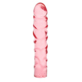 CalExotics Pink Jelly 7.5" Dildo Translucence Junior Dong Clear Realistic Penis Fun Sex Toy