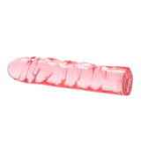CalExotics Pink Jelly 7.5" Dildo Translucence Junior Dong Clear Realistic Penis Fun Sex Toy