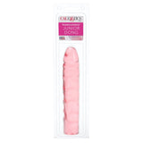 CalExotics Pink Jelly 7.5" Dildo Translucence Junior Dong Clear Realistic Penis Fun Sex Toy