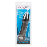 CalExotics Ultimate Stud Extender Penis Sleeve Girth Length Mens Cock Cage Sheath Tickler Smoke