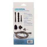 CalExotics Universal Water Works System Anal Douche Hose Shower Attachment Set