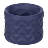 Calexotics Viceroy Reverse Endurance Cock Ring Double Sided Blue Silicone Erection Stamina