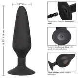 CalExotics XL Inflatable Silicone Butt Plug Detachable Hose Pump Anal Gape Stretch Probe Sex Toy