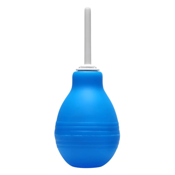 Clean Stream Enema Bulb Anal Douche Rectum Wash Cavity Blue Clyster Bum Cleanser