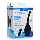 CleanStream Deluxe Enema Bulb Douche Anal Rectum Wash Travel Clyster