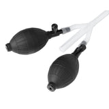 CleanStream Silicone Inflatable Double Bulb Enema System Douche Rectum Wash