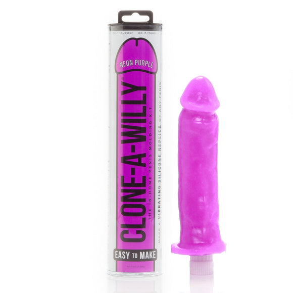 Clone-A-Willy Neon Purple Moulding Kit