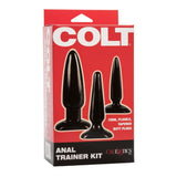 Calexotics COLT Anal Trainer Tapered Butt Plug Kit 3 Size Beginners Starter Play Set