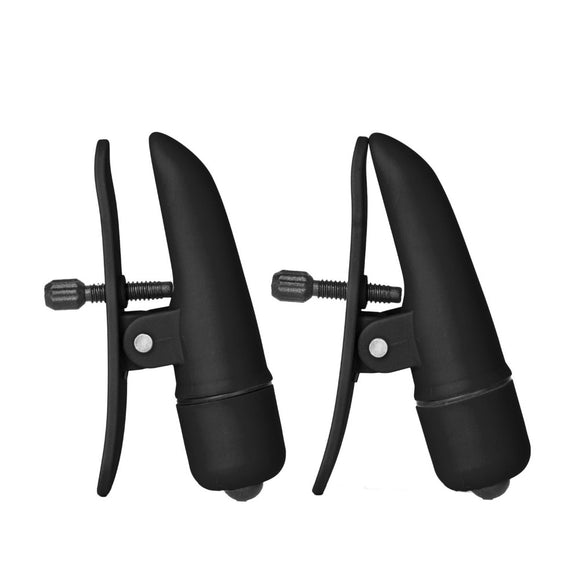 CalExotics COLT Nipple Grips Adjustable Vibrating Clamps Wireless Waterproof BDSM Play