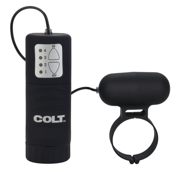 COLT Waterproof Power Cock Ring Vibrating 4 Speed Adjustable Penis Band Control Sex Toy