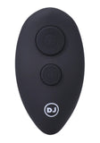 Doc Johnson A-Play Beaded Vibe Anal Plug Remote Control 10 Speed Black Silicone Butt Beads USB Sex Toy