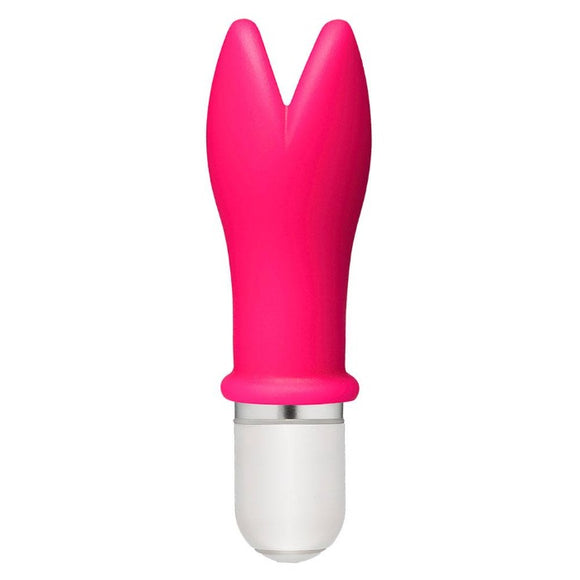 Doc Johnson American Pop! Whaam! Vibrator Pink Mini Bullet Clitoral Tulip Sex Toy