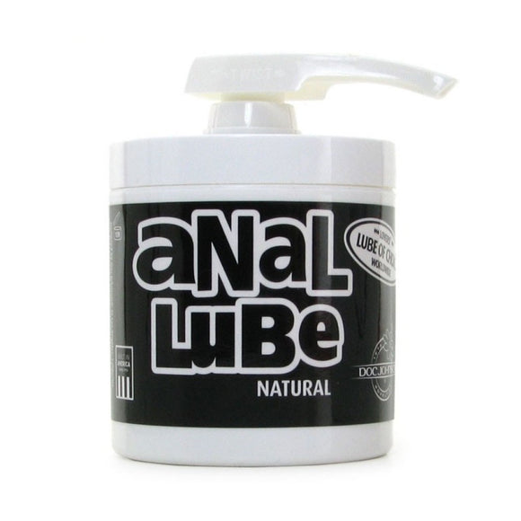 Doc Johnson Anal Lube Thick Natural Pump Dispenser Long Lasting Glide Lubricant 135ml