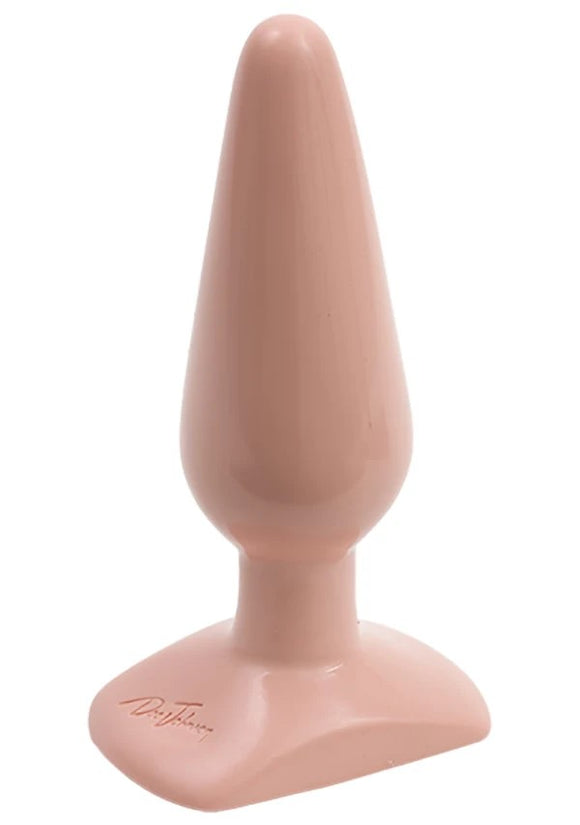 Doc Johnson Classic Smooth Vanilla Butt Plug Medium Tapered First Time Easy Entry Anal Play Sex Toy
