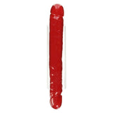Doc Johnson Essentials Vivid Girls 12" Red Double Dong Dual Penis Penetration Dildo Sex Toy