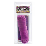 Doc Johnson Japanese Style Bondage Rope Shibari Purple Cotton 10 Meters
