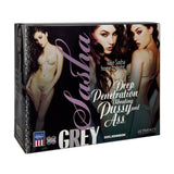 Doc Johnson Sasha Grey Deep Penetration Vibrating Pussy Ass Realistic Pubes Masturbator Porn Star Sex Toy