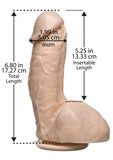 The Amazing Squirting 6 Realistic Thick Cock Dildo Vanilla Ejaculation Cum Play Pump