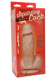 The Amazing Squirting 6 Realistic Thick Cock Dildo Vanilla Ejaculation Cum Play Pump