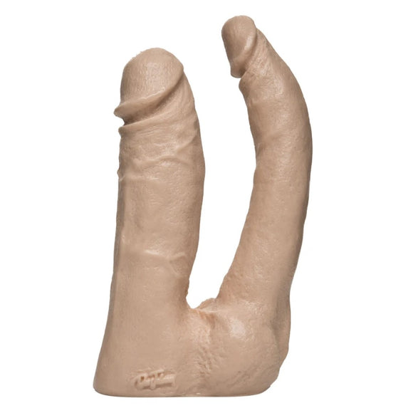 Doc Johnson The Naturals Double Penetrator Penis Dildo Dual Cock Sex Toy