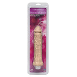 Doc Johnson The Naturals Heavy Veined 8" Thin Dong Penis Vibrator Sex Toy