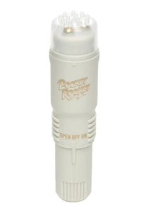 Doc Johnson The Original Pocket Rocket Clitoral Stimulator Mini Vibrator White Sex Toy