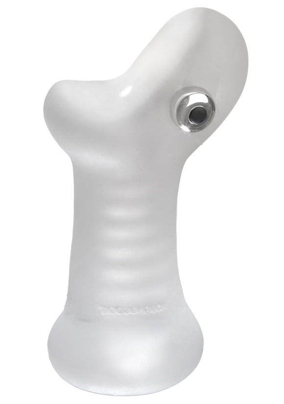 The Super Sucker 2.0 Vibrating Stroker Bullet Vibe Ribbed Masturbator Sex Toy