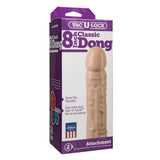 Doc Johnson Vac-U-Lock Classic 8" Dong Penis Dildo Strap-On Attachment Sex Toy