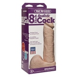 Doc Johnson Vac-U-Lock 8" Realistic Cock Dildo Attachment Vanilla Penis Strap-On Sex Toy