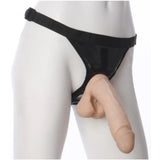Doc Johnson Vac-U-Lock Ultraskyn 8" Realistic Cock Strap-On Penis Dildo Adjustable Sex Harness
