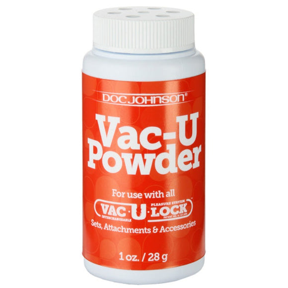 Doc Johnson Vac-U Powder Vac_U_Lock Strap-On Attachment Talc